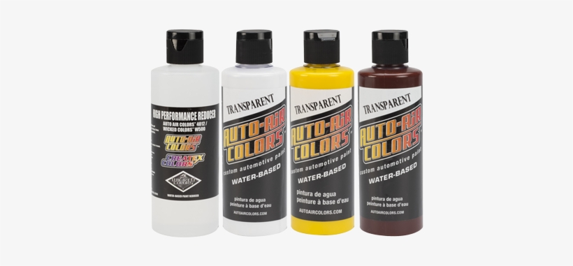 Auto-air Richard Markham Flame 120ml Set - Auto-air Colours Flash Dry Reducer, transparent png