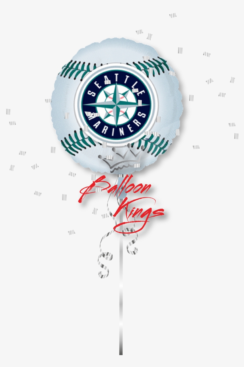 Seattle Mariners Ball - 18" Seattle Mariners Foil Balloon (5 Each), transparent png