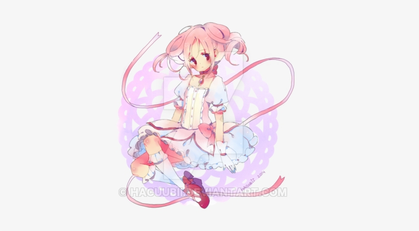 By Hacuubii On Deviantart - Transparent Madoka, transparent png