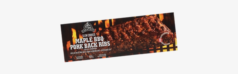 Farm Boy Maple Bbq Pork Back Ribs - Barbecue Grill, transparent png