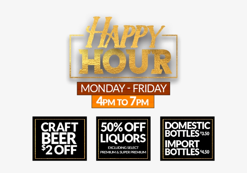 Happy Hour - Pub 52 South Miami, transparent png