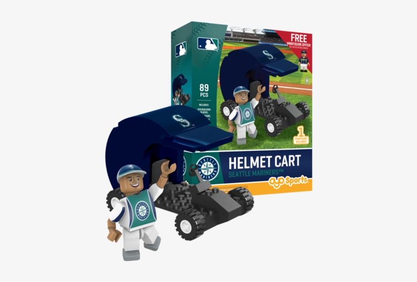 Mlb Seattle Mariners Helmet Cart - Seattle Mariners, transparent png