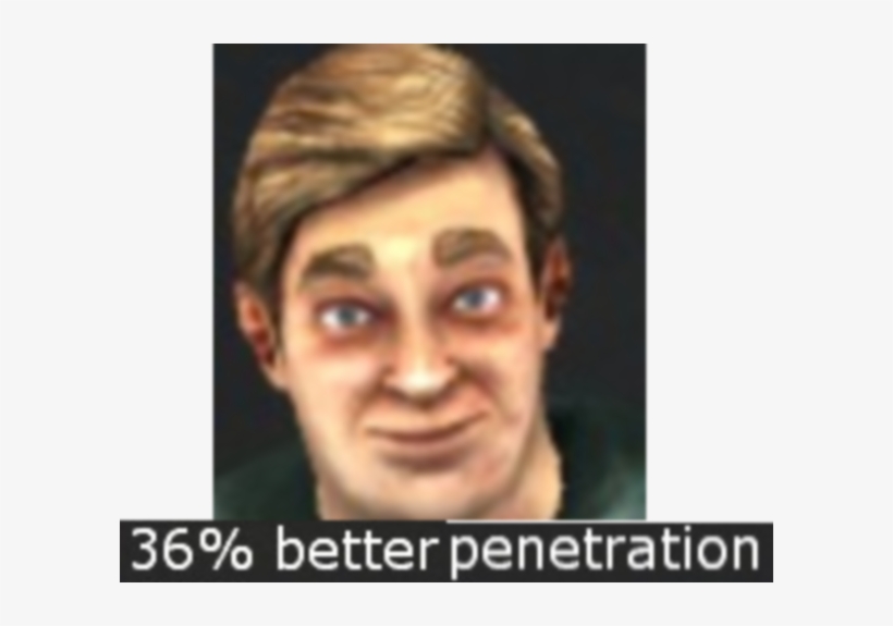 36% Better Penetration Killing Floor 2 Eyebrow Face - Killing Floor, transparent png