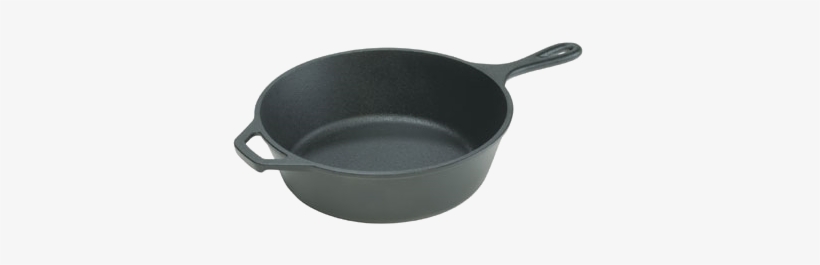 Lodge 12-inch Seasoned Cast Iron Deep Skillet - L10dsk3, transparent png