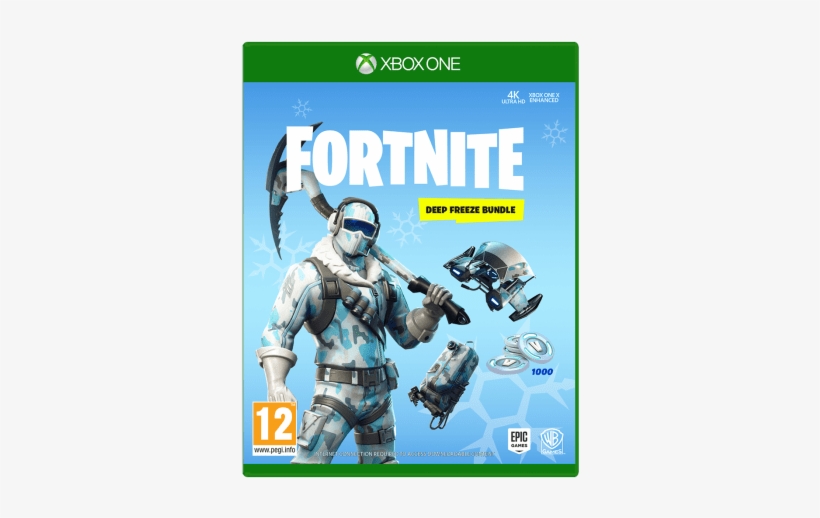 Buy Fortnite Deep Freeze Bundle On Xbox One - Fortnite Deep Freeze Bundle Xbox One, transparent png
