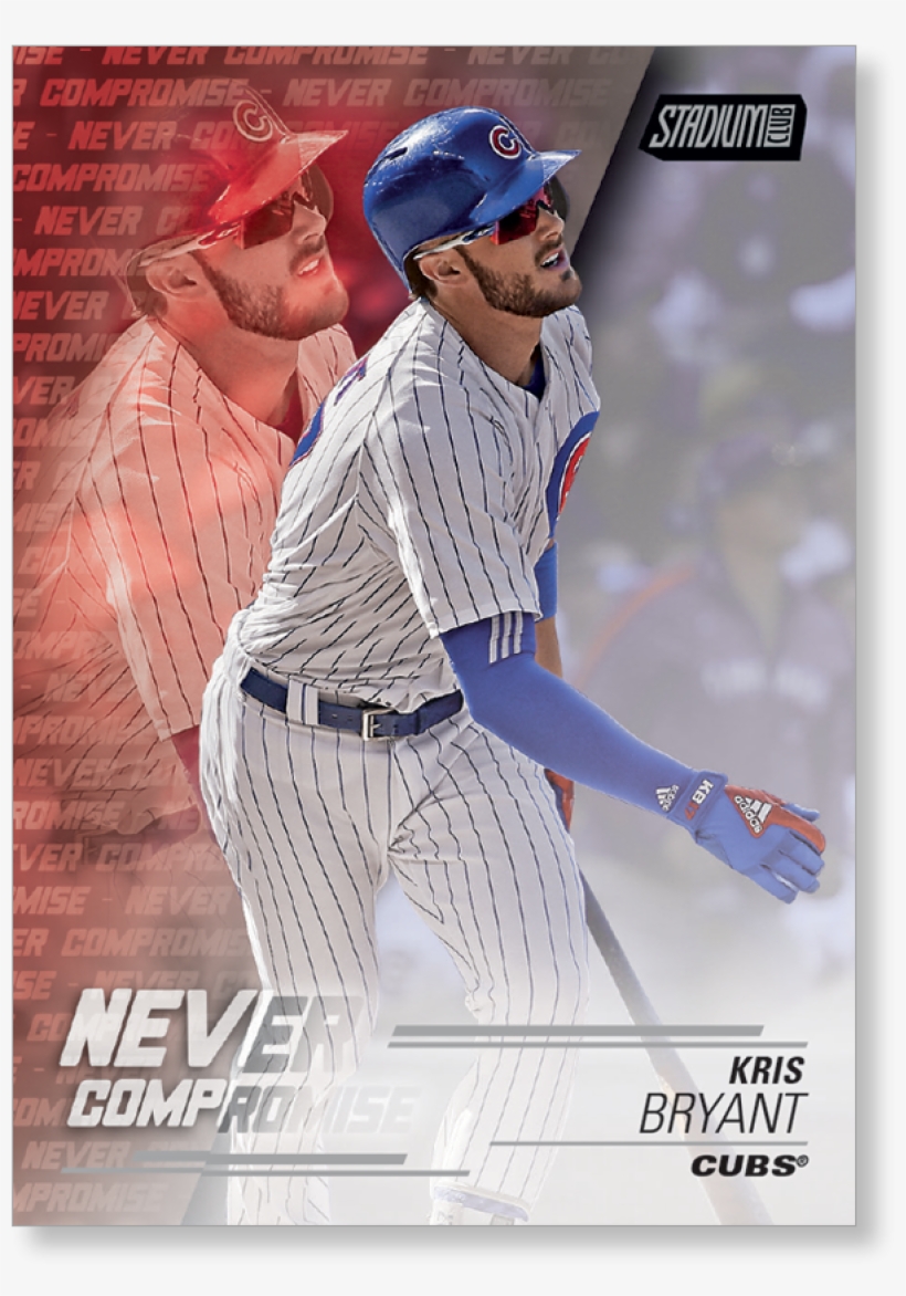 2018 Topps Baseball Stadium Club Kris Bryant Never, transparent png