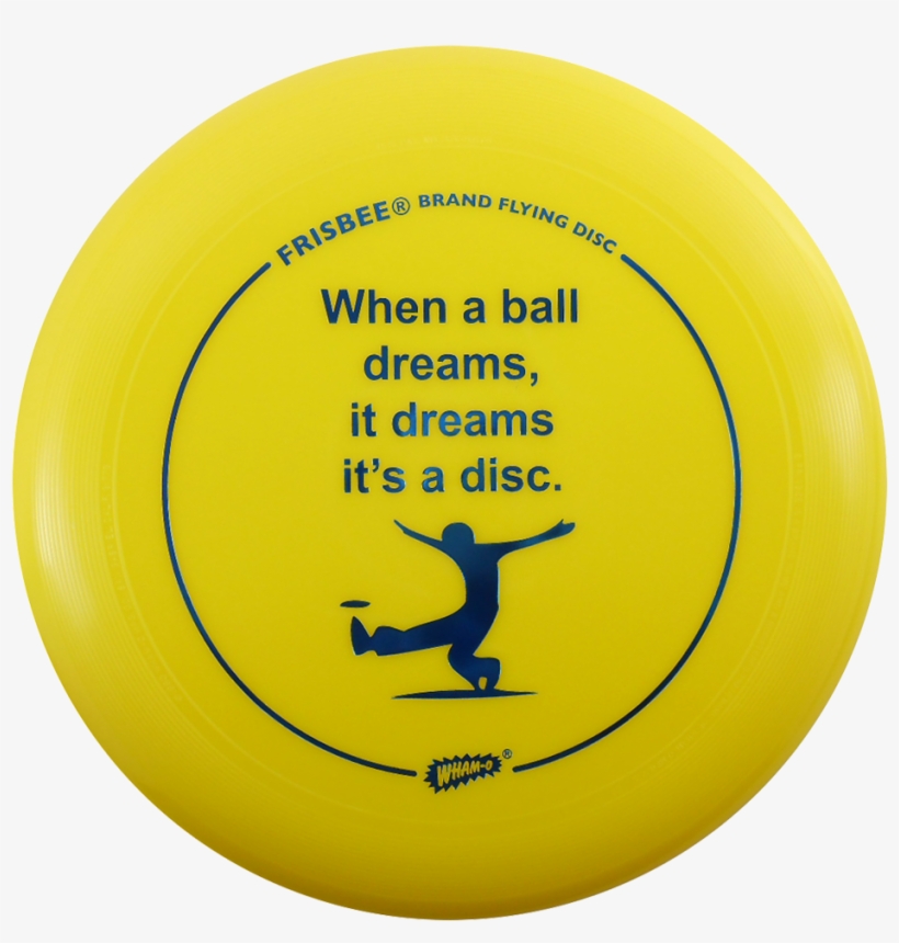 Wham-o Umax When A Ball Dreams 175g Ultimate Frisbee, transparent png