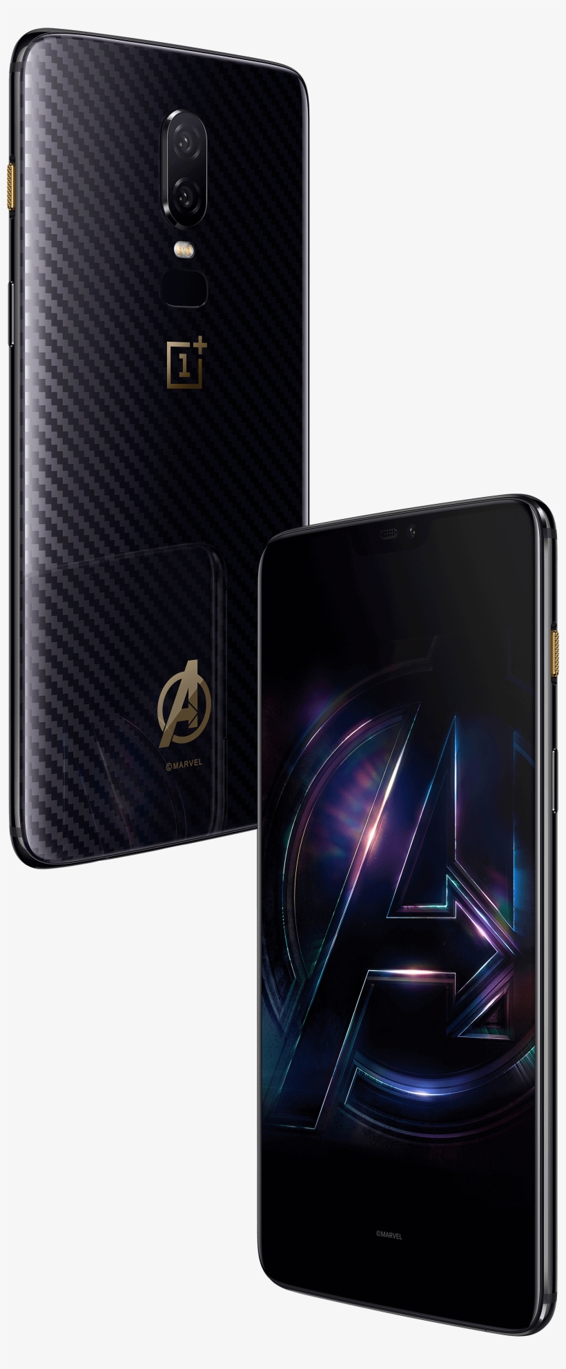 The Oneplus 6 X Marvel Avengers Limited Edition Is - Oneplus 6, transparent png