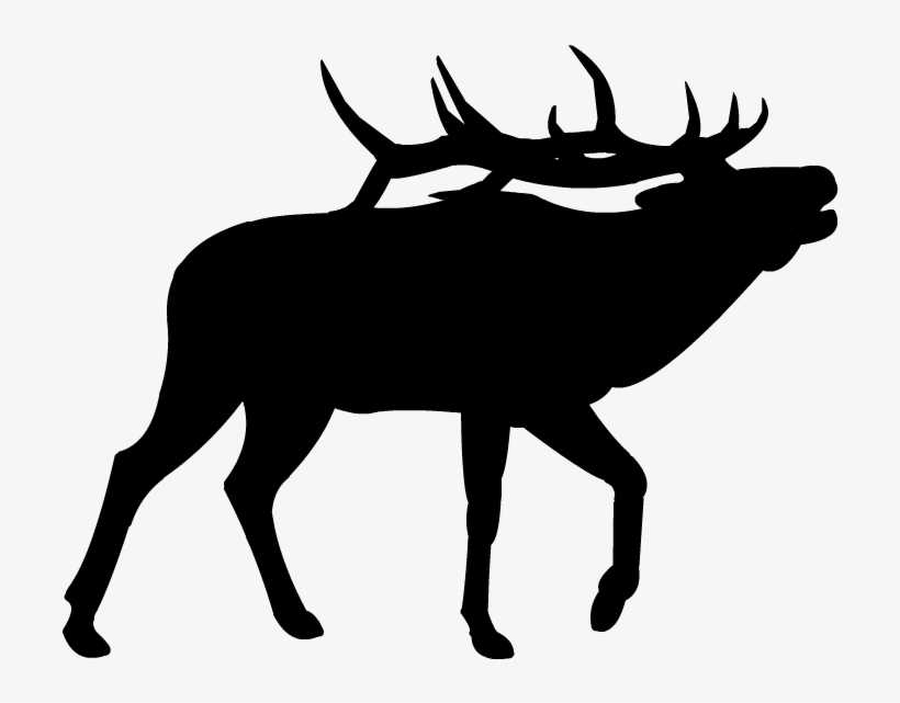More Like - Christmas Deer Silhouette, transparent png