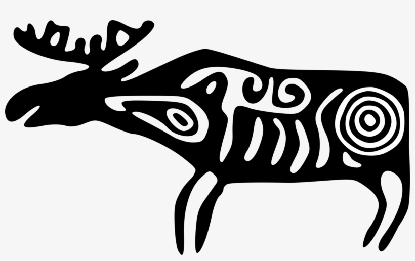 Petroglyph Line Art Painting Download - Petroglyph Clip Art Large, transparent png