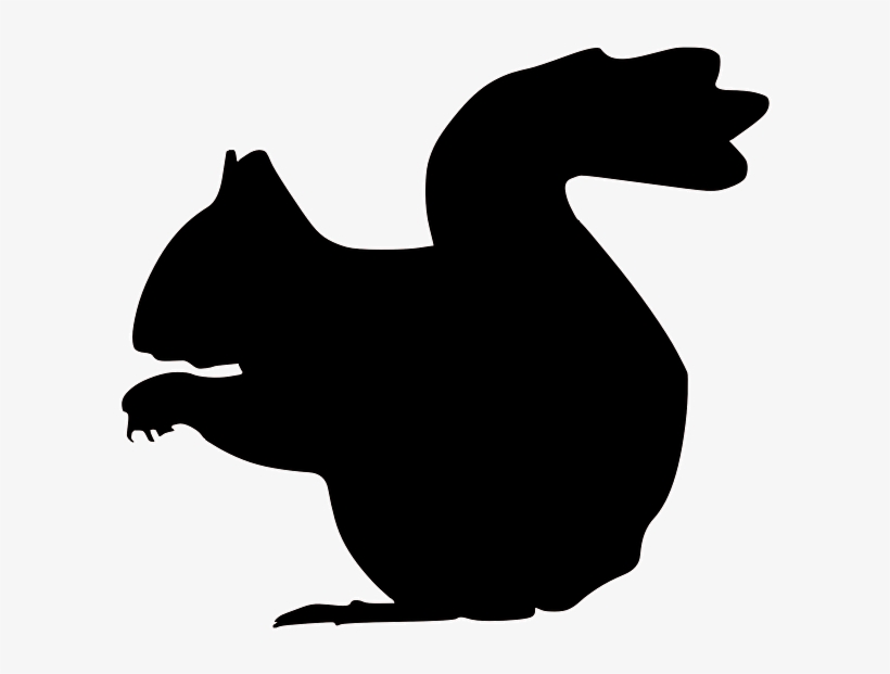 Squirrel Doorzichtig - Squirrel Silhouette Clipart, transparent png