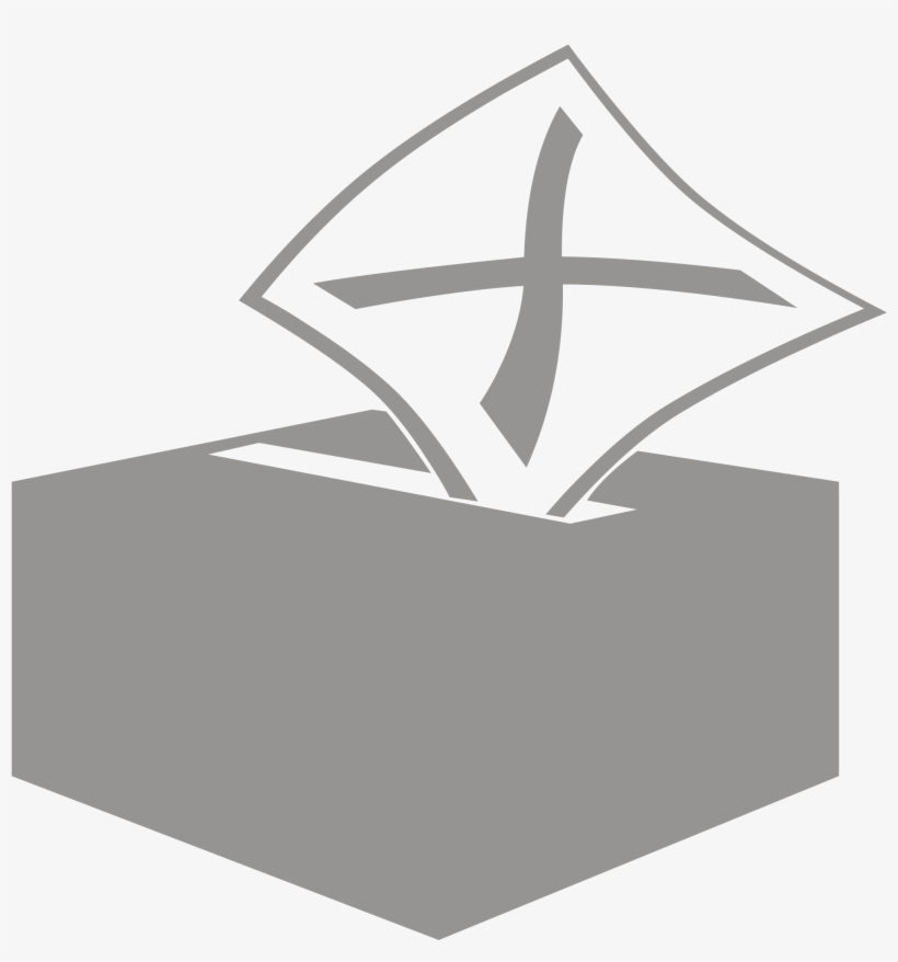 New Law Makes Recounts In Michigan Tougher, More Expensive - Ballot Box Silhouette, transparent png