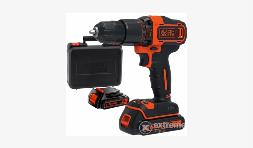 Black And Decker 2 Speed Hammer Drill 18v 2ah Lithium, transparent png