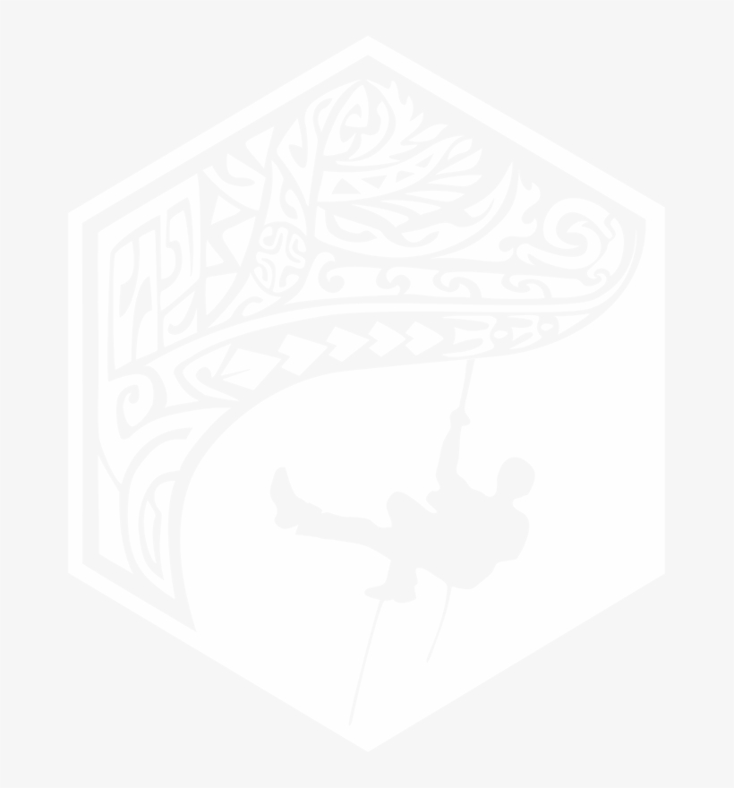 Climbinghi Logo Hawaiian Tribal Tree - Tree Climber Black And White, transparent png