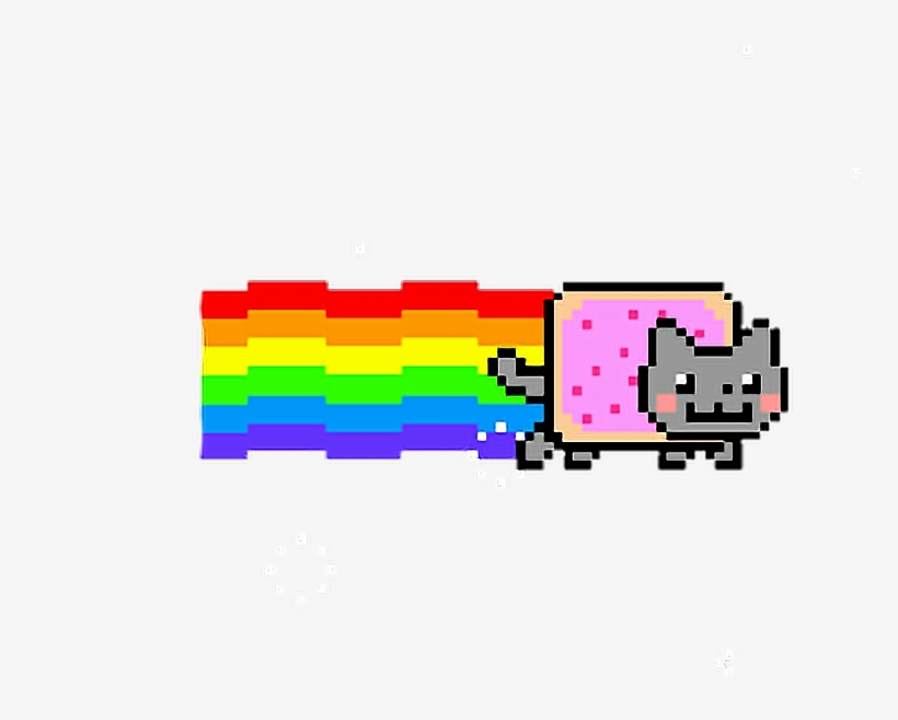 Report Abuse - Nyan Cat Png, transparent png