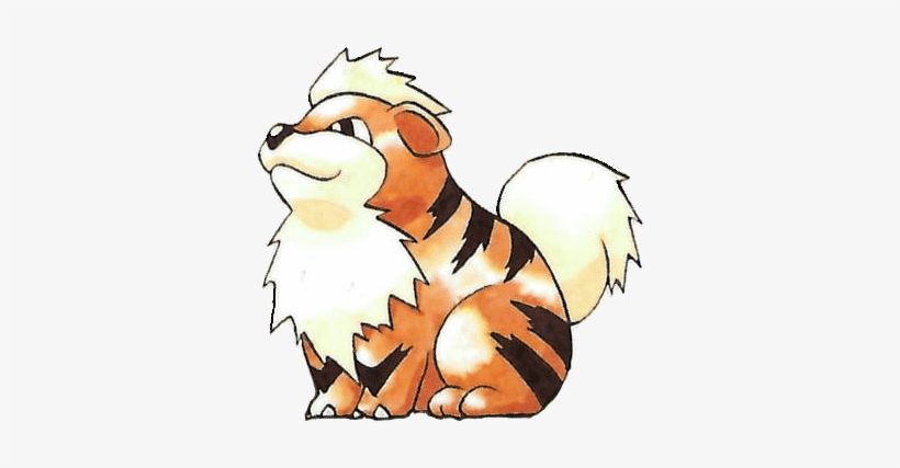 Reblog Chunky Growlithe For A Good Year Of The Dog - Growlithe Official Art, transparent png