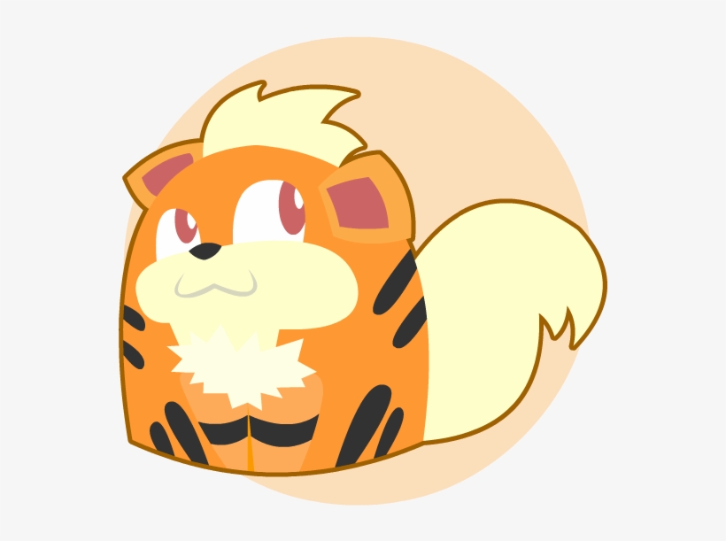 Growlithe, transparent png