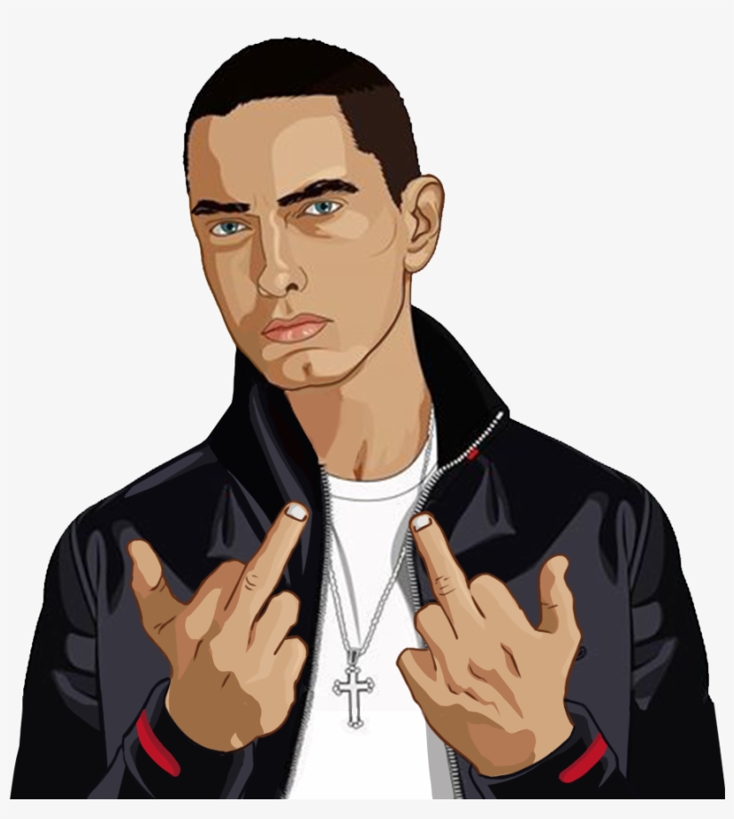 eminem pocket t eminem middle finger 988x991 png download pngkit eminem pocket t eminem middle finger
