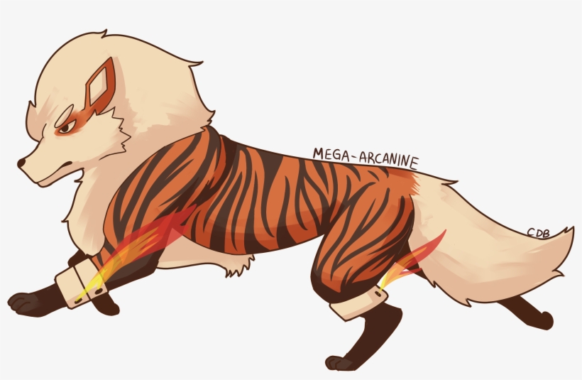 “i Eat Legends ” - Mega Arcanine, transparent png