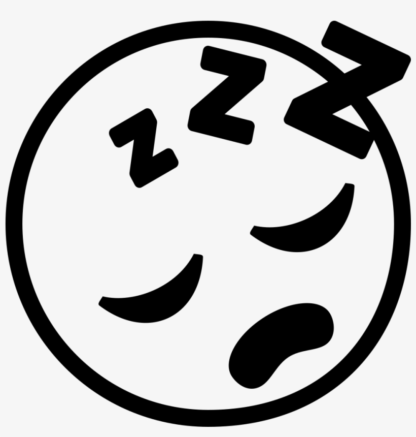Sleep Emoji Svg