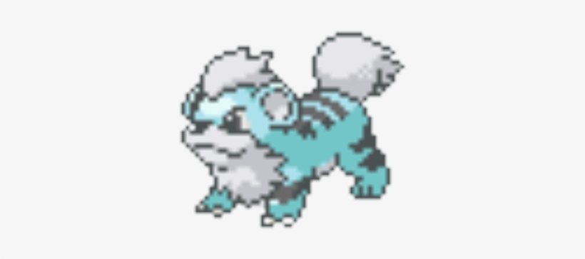 Frosty Growlithe - Growlithe Sprite, transparent png