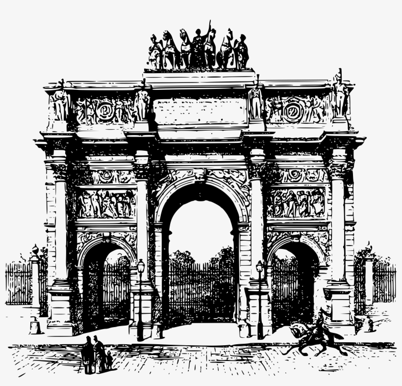This Free Icons Png Design Of Arc De Triomphe Du Carrousel, transparent png
