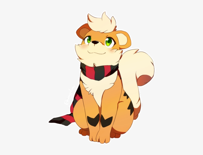 Growlithe, transparent png