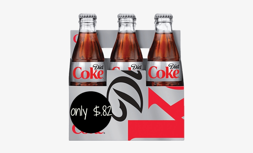 Diet Coke - Coke Cola, Diet - 6 Pack, 12 Fl Oz Bottles, transparent png