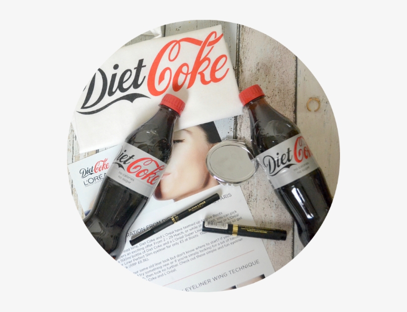 Get Yer Hands On This Great L'oreal And Diet Coke Promo - Coca-cola Diet Coke Caffeine Free, transparent png