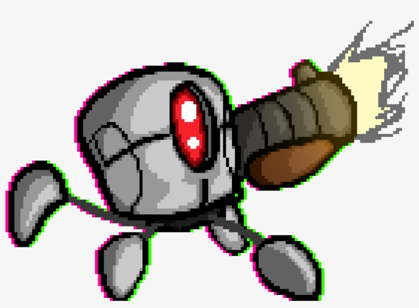 Robot Pxd - Nuclear Throne Fanart Robot, transparent png