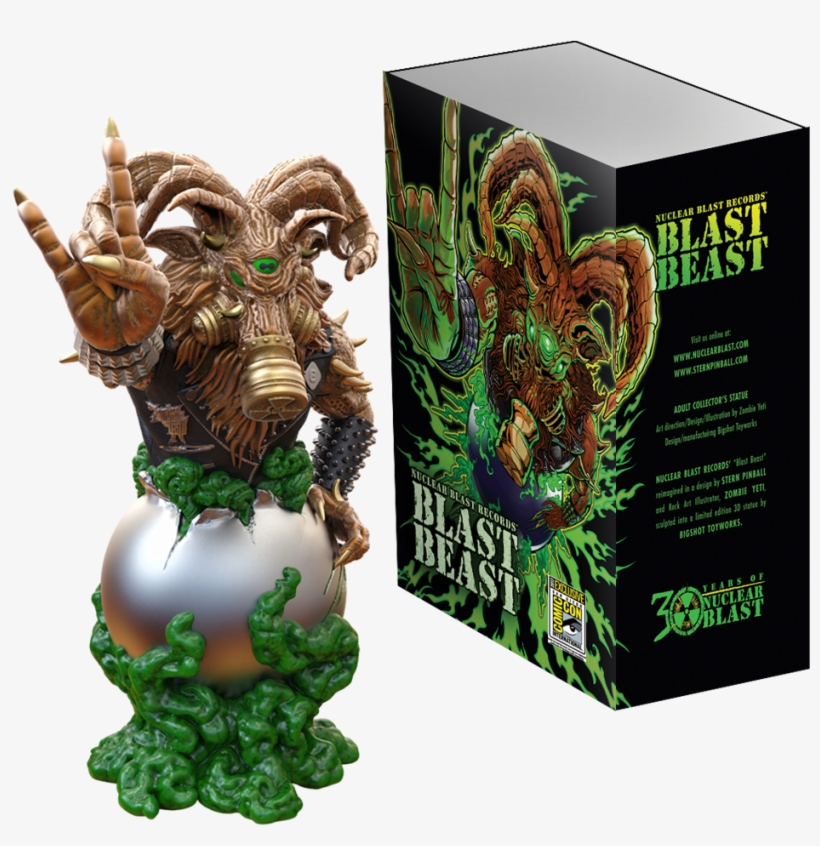 Nuclear Blast America - Blast Beast Nuclear Blast, transparent png