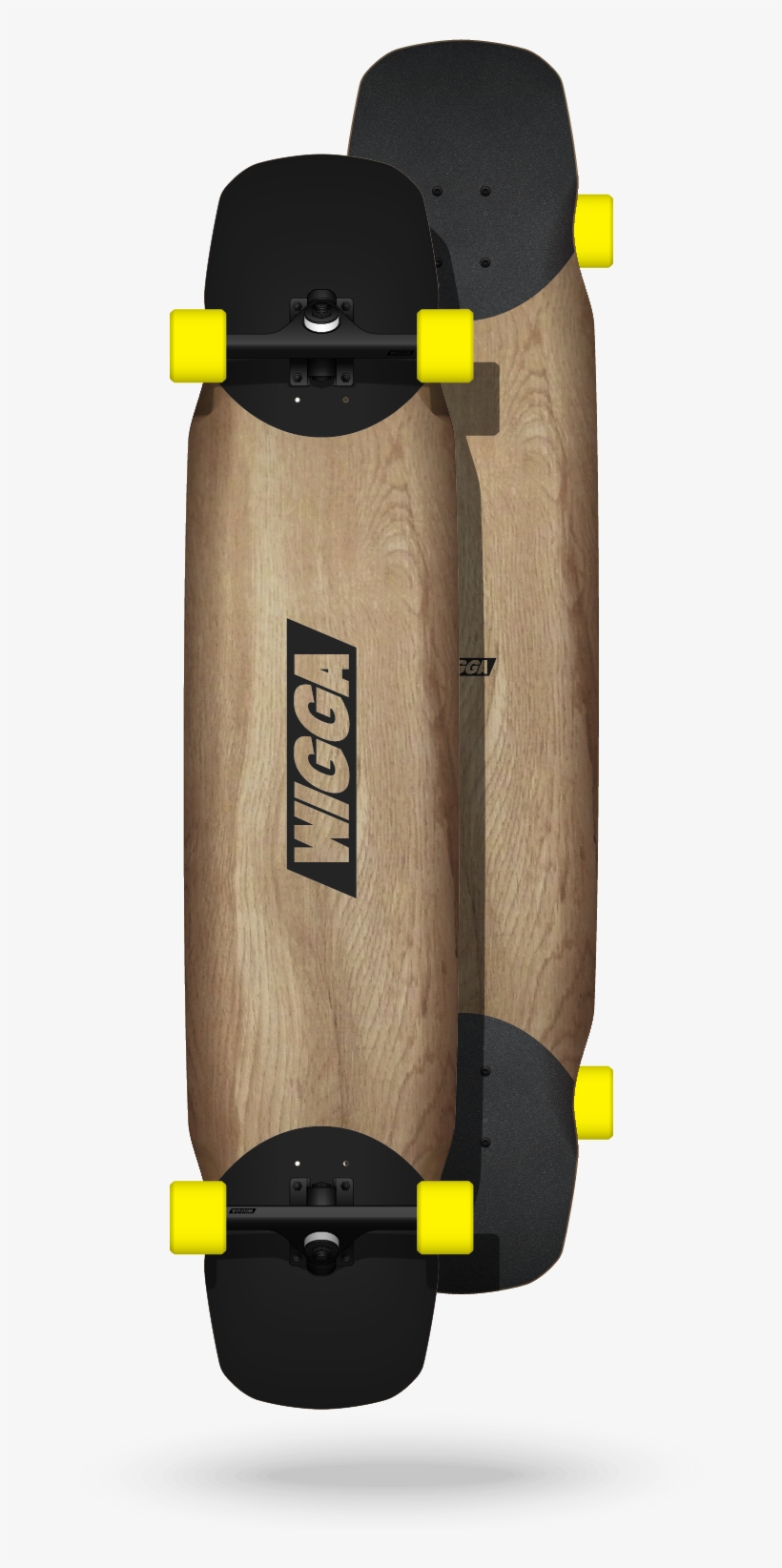 Longboard, transparent png