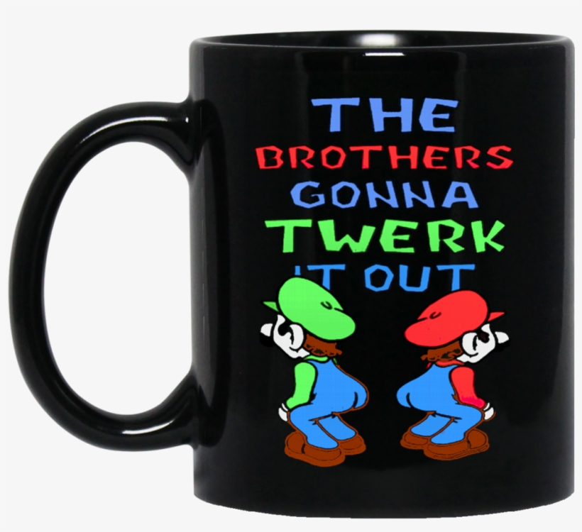 Dance Mario Twerk Mug The Brothers Gonna Twerk It Out, transparent png