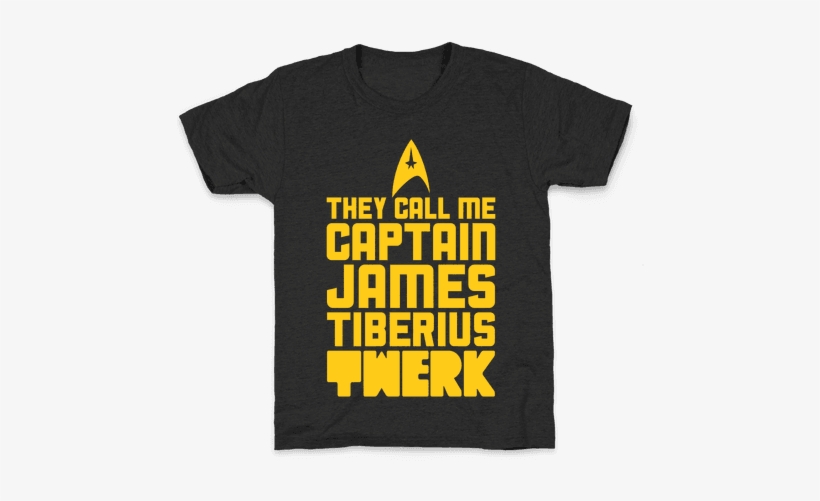 They Call Me James Tiberius Twerk Kids T-shirt - Shirt, transparent png
