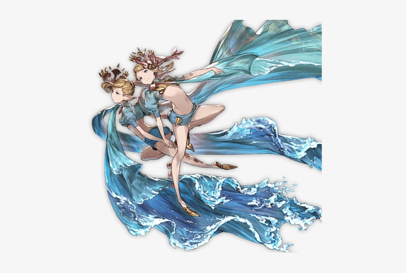 Rachel And Lucy - グラン ブルー ファンタジー 水, transparent png