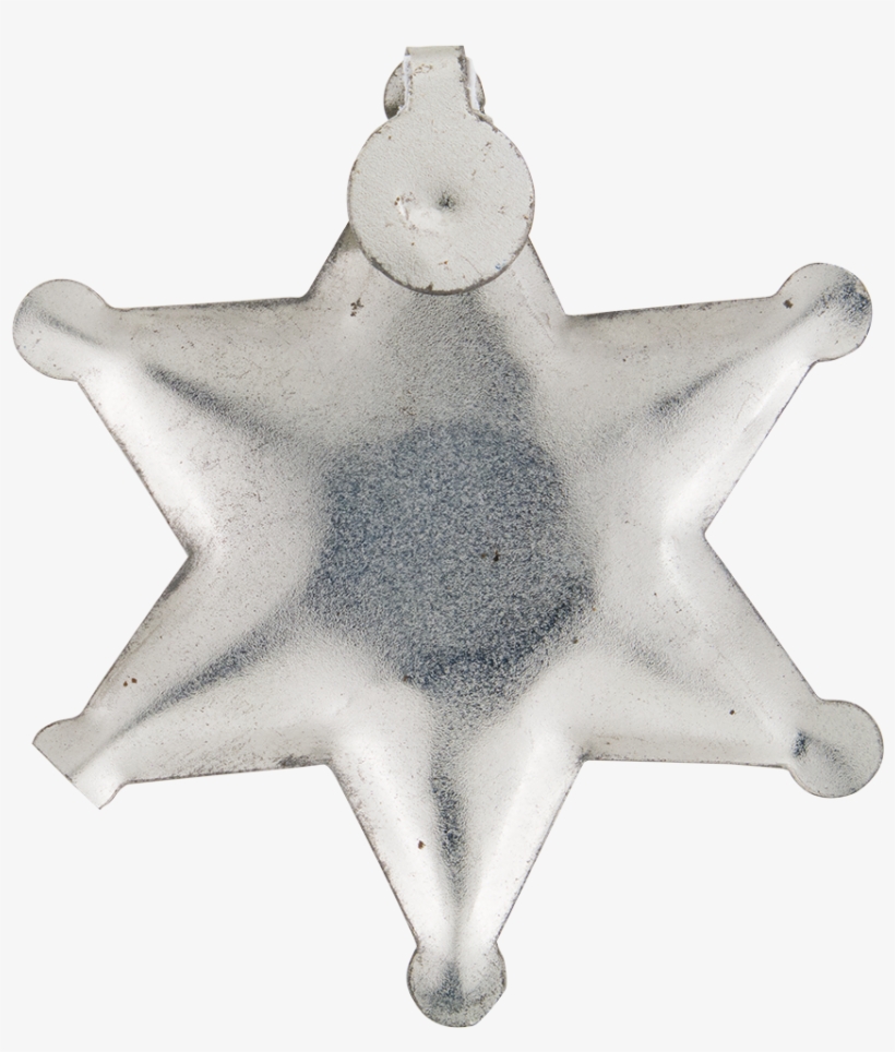 Sheriff Elrod Democrat Sheriff Badge Button Back Political - Sheriff, transparent png