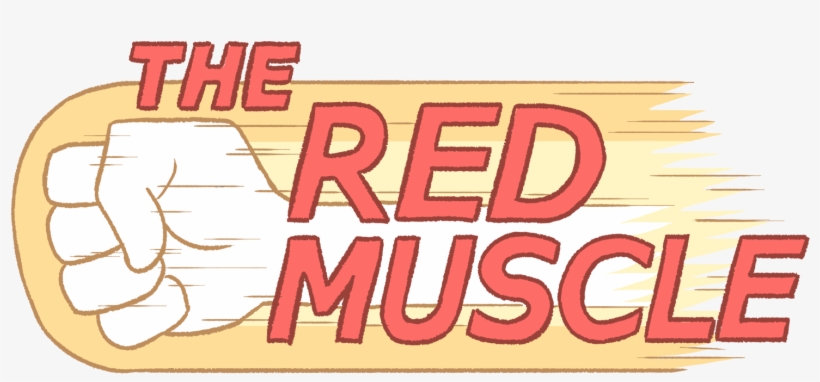 The Red Muscle - Cartoon, transparent png