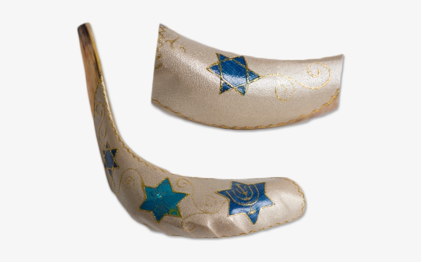 Painted Ram Shofar - Shofar, transparent png