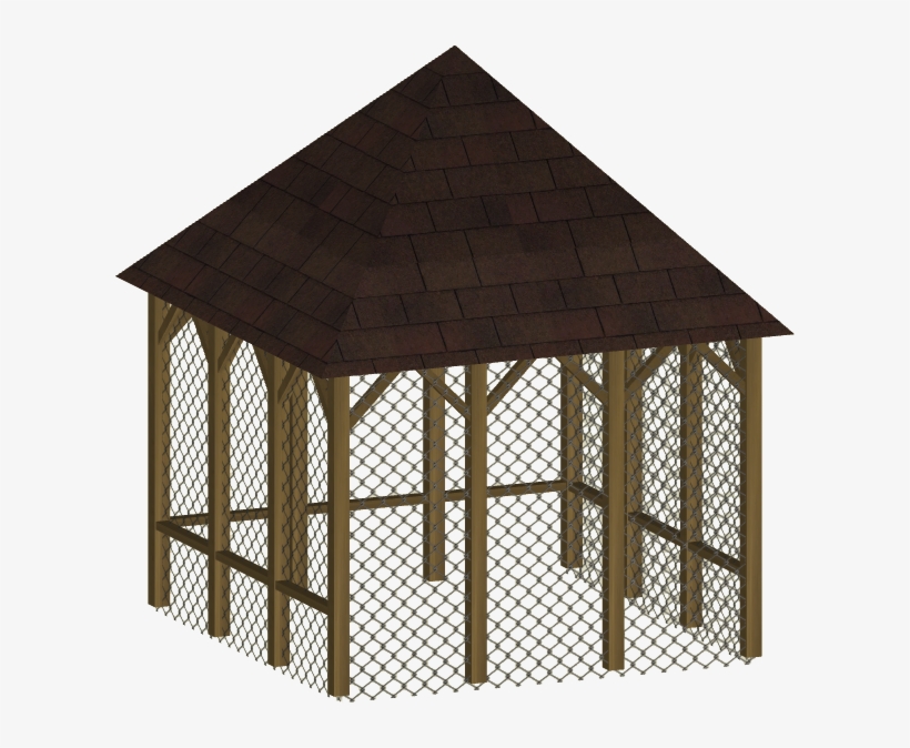 Gazebo Style Aviary - Zoo Tycoon 2, transparent png