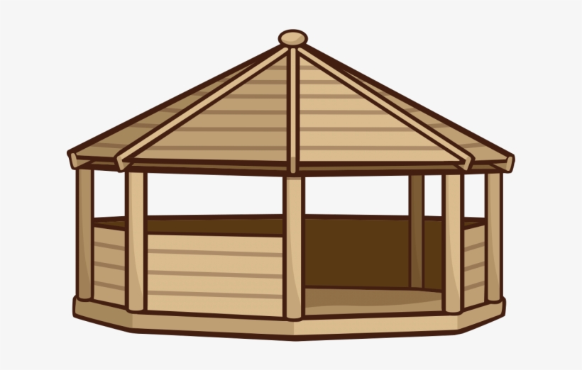 Gazebo Clipart Transparent - School Outdoor Building, transparent png