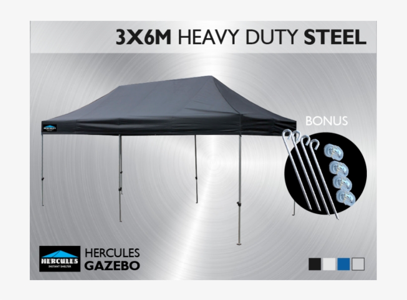 Gazebo Series 30 3x6m - Wall, transparent png