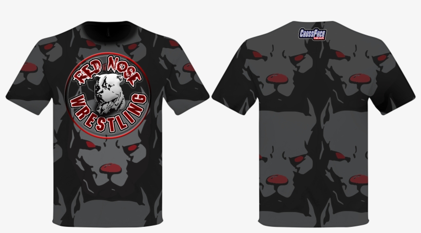 2016 Red Nose Wrestling Shirt - T-shirt, transparent png