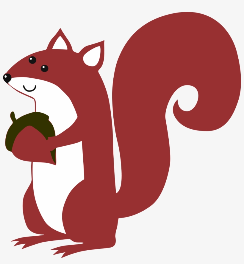 Follow Us - Squirrel Clip Art, transparent png