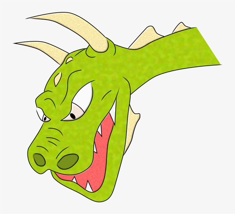 Dragon Head Vector - Clip Art, transparent png