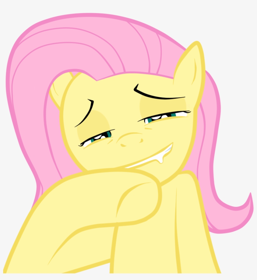 Goddesscelestia, Drool, Fluttershy, Rapeface, Suggestive - Perverted Fluttershy, transparent png