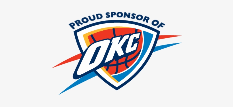 Bob Moore Dodge Chrysler Jeep Ram Is Thrilled To Support - Oklahoma City Thunder Decal, transparent png