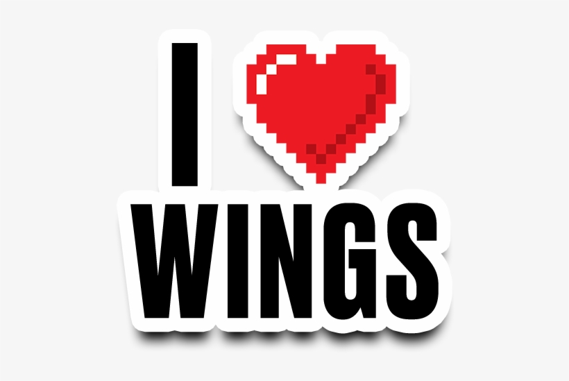 05 I Heart Wings, transparent png