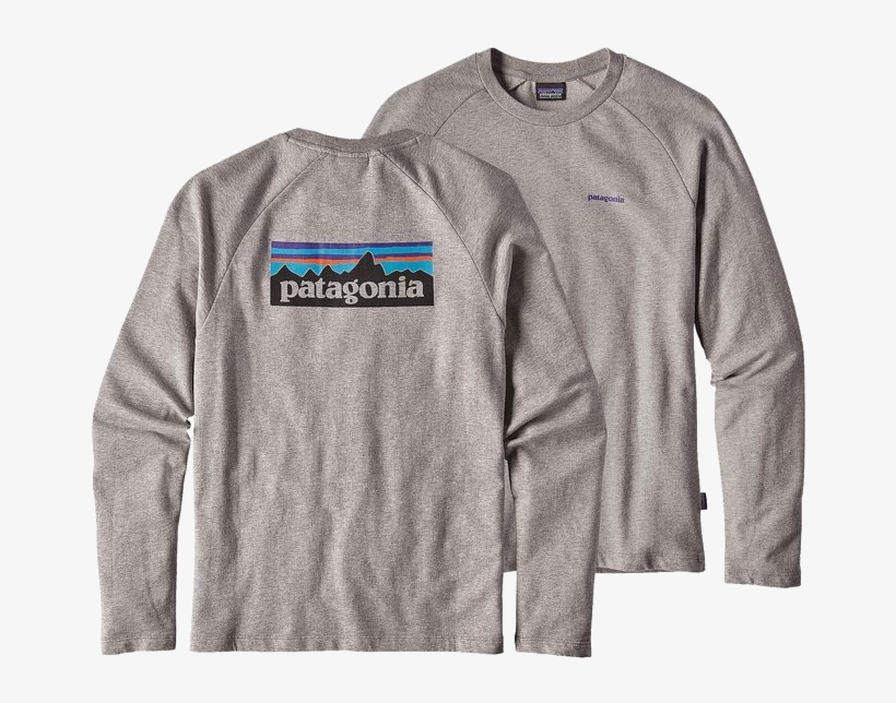 Patagonia Men's P-6 Logo Lightweight Crew Sweatshirt - Patagonia P 6 Logo Lw Crew Xs, transparent png