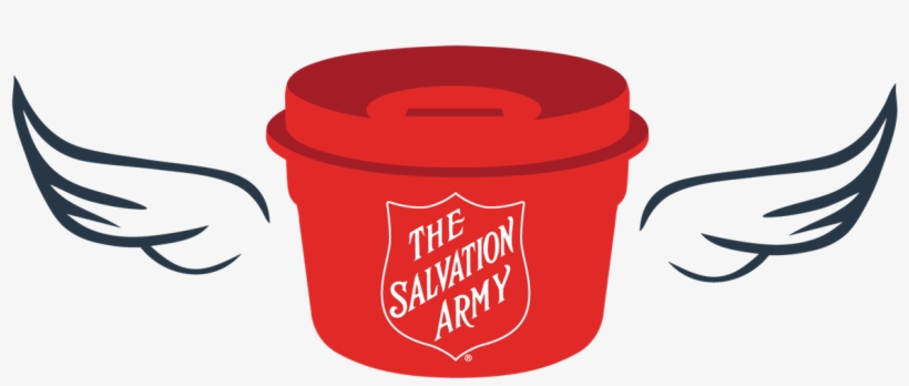 Graphic Black And White Stock Collection Of Kettle - Salvation Army Donate, transparent png