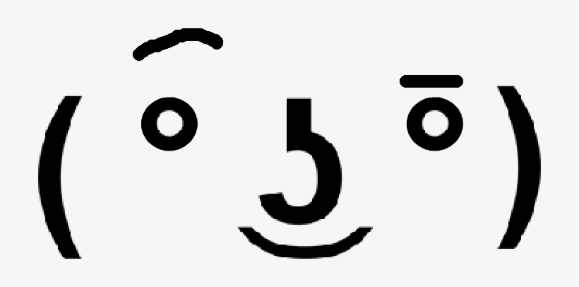 Lenny Face Pose - Lenny ͡ ͜ʖ ͡, transparent png